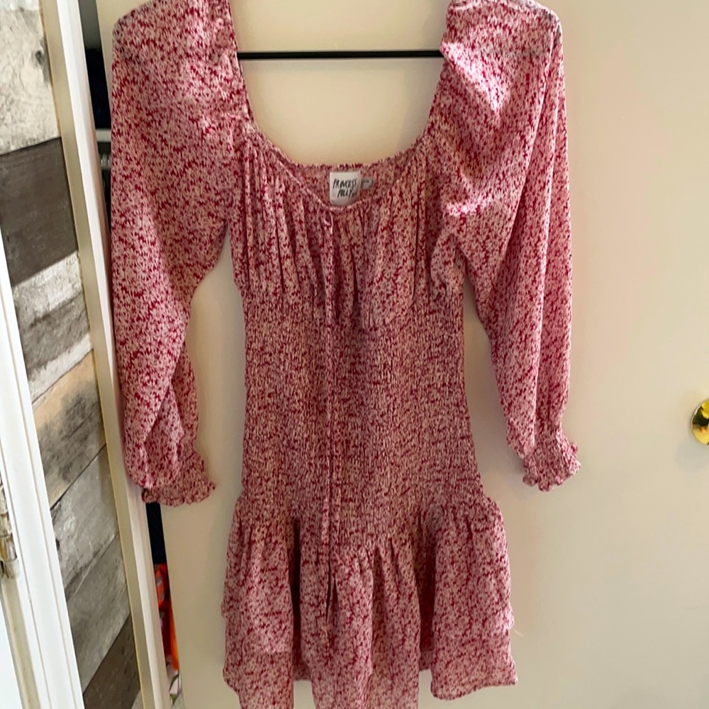 Princess Polly pink/red summer dress